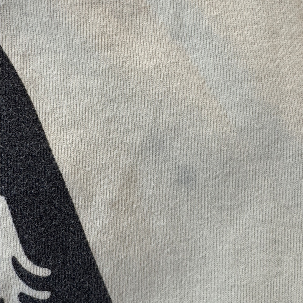Parks Project cream pullover cropped sweater medium “Leave only Good Vibes” - Picture 7 of 7